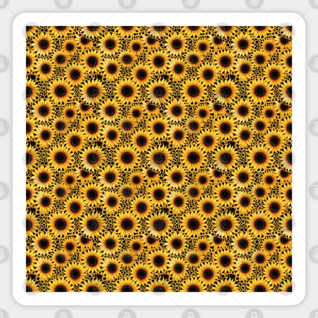 Sunflower in Summer Design Sticker by RRMStudios